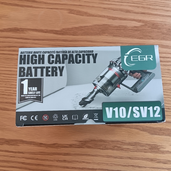 Dyson V 10 compatible battery - Picture 3 of 7